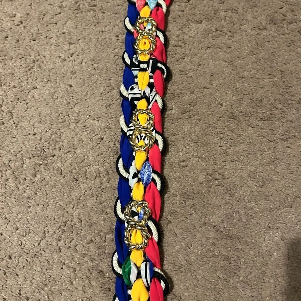 Vintage Womens Woven Rope‎ Belt